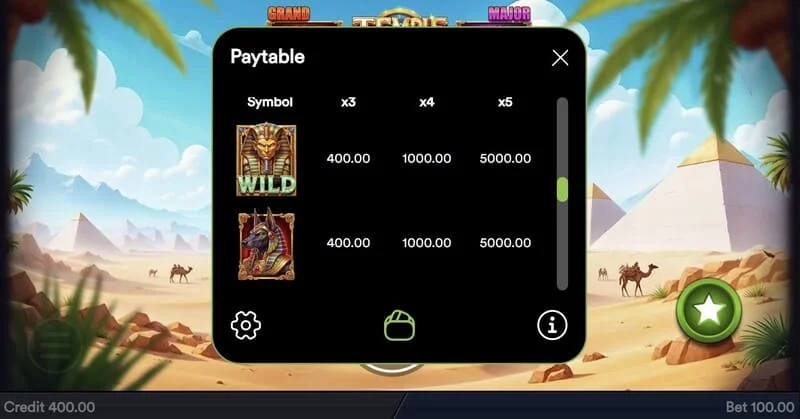 Temple of Treasures - pagsisimula ng Hold & Win round gamit ang Cash Collector na simbolo